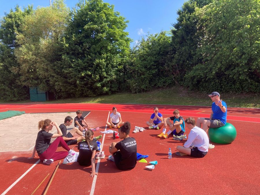 Volker Zahn an der Grube