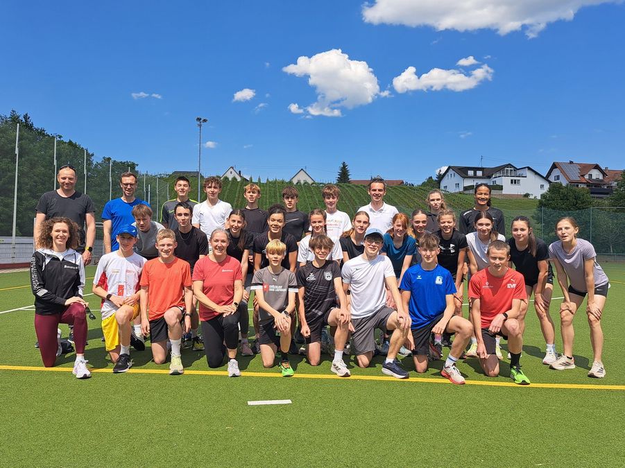 Der Talentkader Lauf-Sprint-Sprung