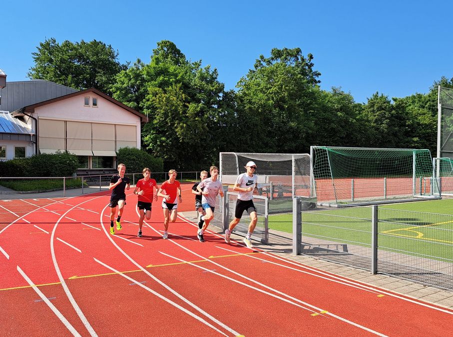 Tempolaufprogramm mit Lokomotive